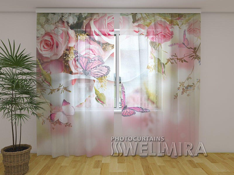 Photo Curtain Kiss of Spring