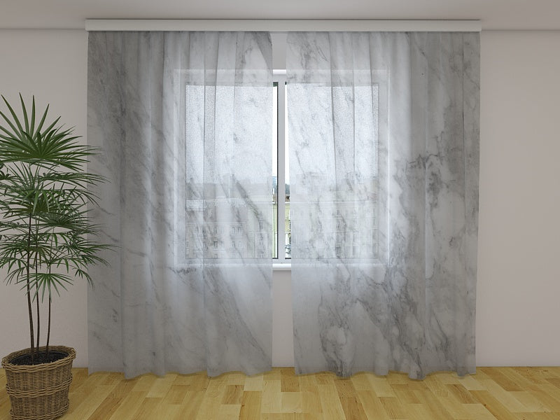 Photo Curtain Marble