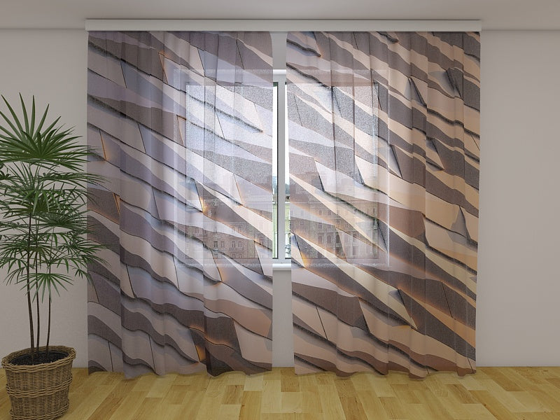 Photo Curtain Metal Ornament