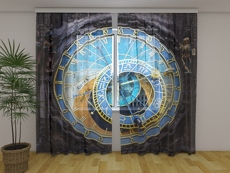 Photo Curtain Old Prague Astronomical Clock