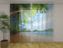 Photo Curtain Palm Trees and the Mountains