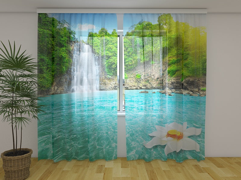 Photo Curtain Paradise Lily
