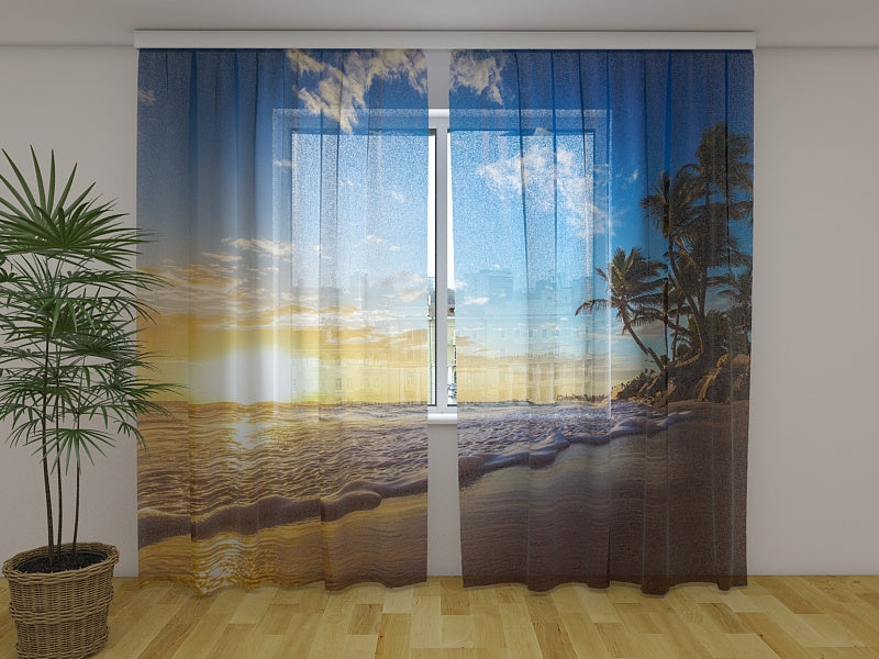 Foto Cortina Paraíso Amanecer