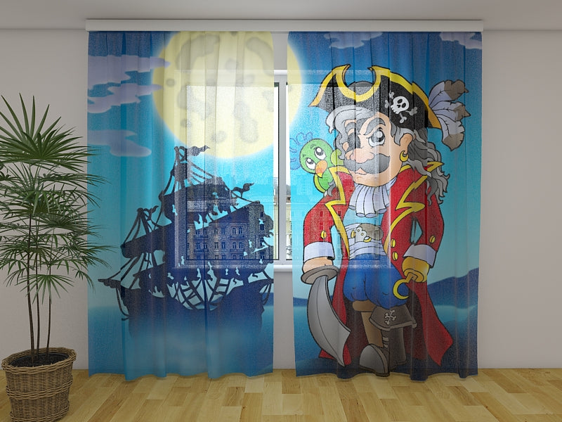 3D Curtain Pirate - Wellmira