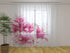 Photo Curtain Raspberry Lilies