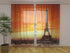 3D Curtain Eiffel Tower 4 - Wellmira