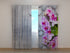 Photo Curtain Gentle Pink Orchids and Stones