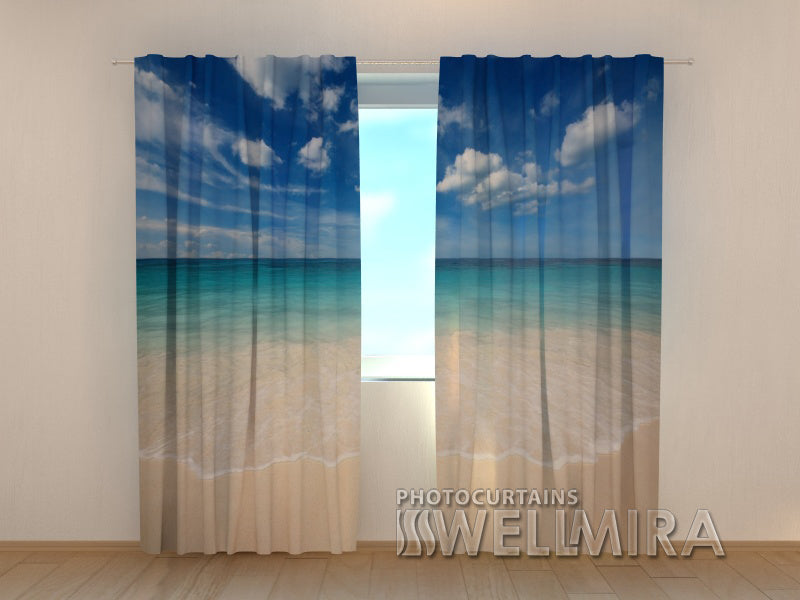 Photo Curtain Golden Sand - Wellmira