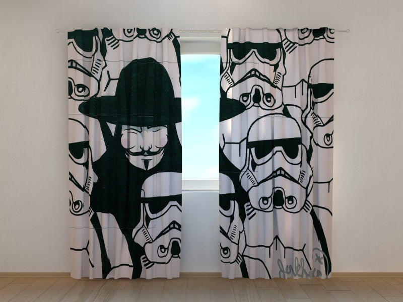 Foto Cortina Graffiti en Nueva York