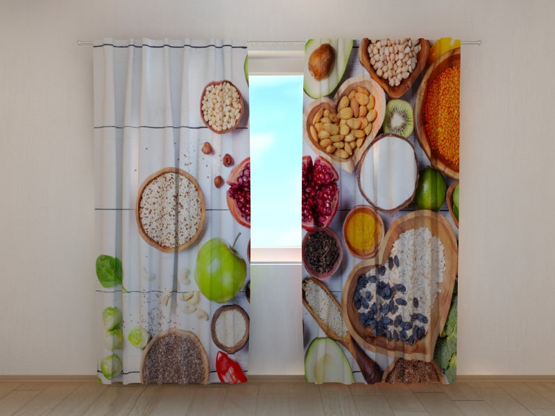 Rideau photo Nourriture saine