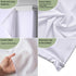 4-Panel Curtains Kit with 4-Track Rail, Modern Abstract Art Painting, Size: 60x245 cm