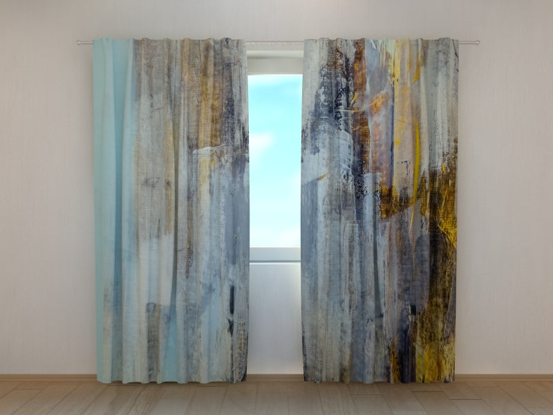 Photo Curtain Light Painted Texture