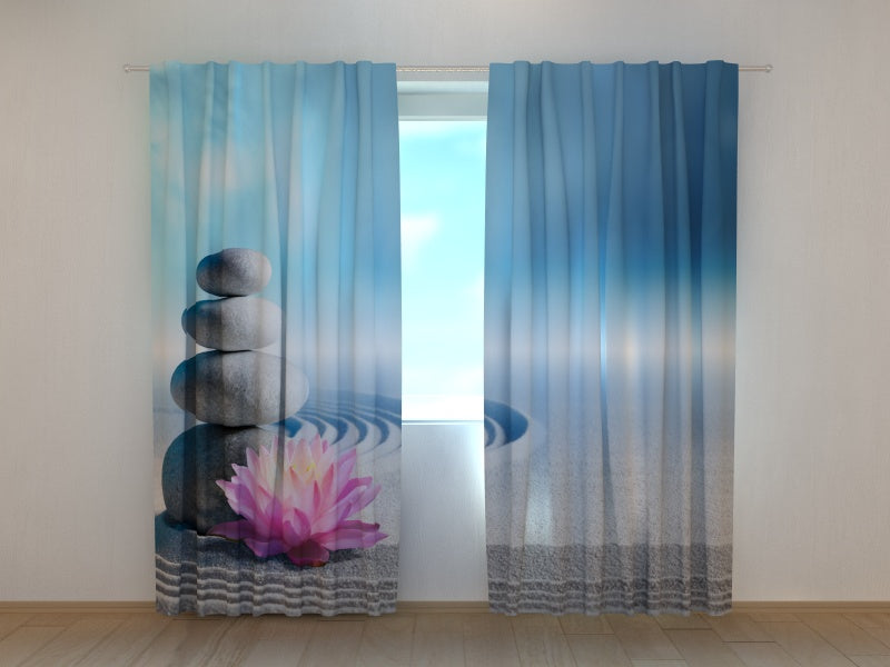 Photo Curtain Lily on the Sand