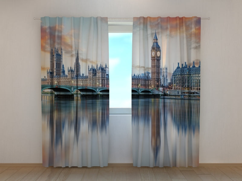 Photo Curtain London Big Ben and Houses of Parliament