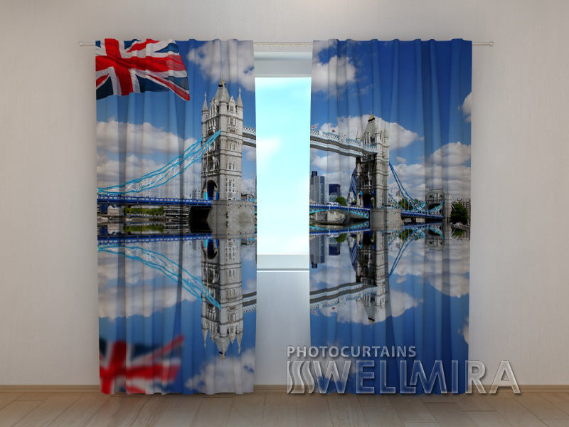 Photo Curtain London Bridge - Wellmira