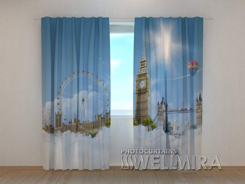 Photo Curtain London Sky - Wellmira