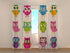 3D Curtain  Lovely Owl - Wellmira