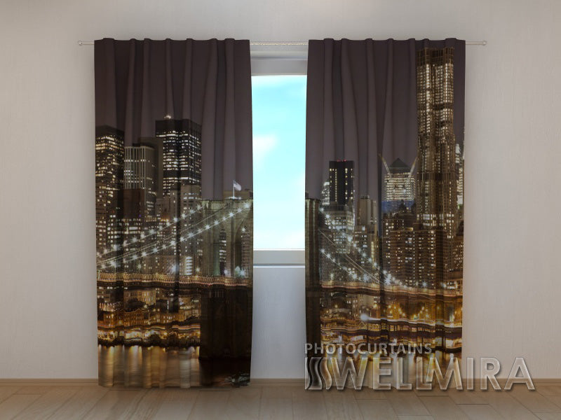 Photo Curtain Manhattan Bridge 4 - Wellmira