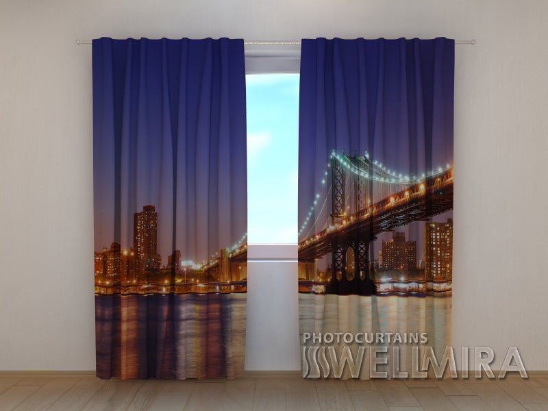 Photo Curtain Manhattan Bridge 5 - Wellmira