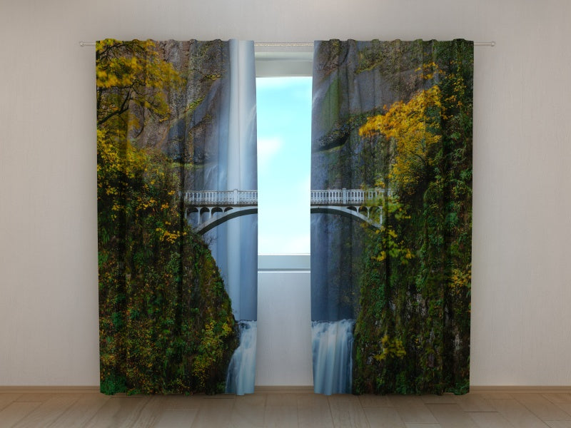 Photo Curtain Multnomah Falls