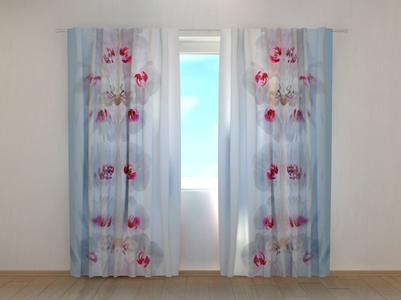 Photo Curtain Music Orchids