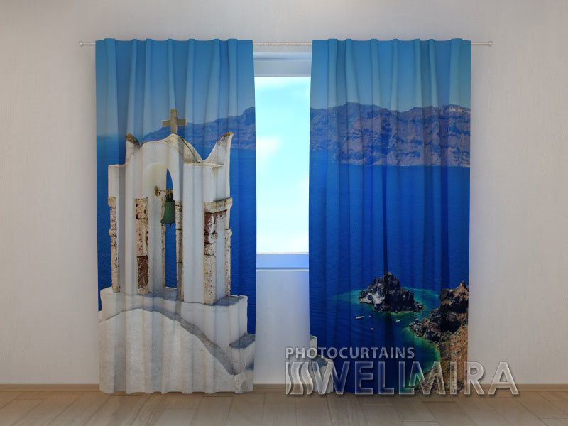 3D Curtain Old Bell - Wellmira
