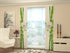 Sliding Panel Curtain Bamboo and White Orchid