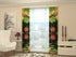 Set of 2 Panel Curtains Leaves over the Water - Wellmira