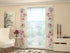 Set of 2 Panel Curtains Music Orchids - Wellmira