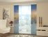 Set of 2 Panel Curtains Winter Sunrise - Wellmira