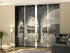 Sliding Panel Curtain Awesome Cuba Black and White - Wellmira