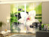 Sliding Panel Curtain Bamboo Branches and White Orchid - Wellmira
