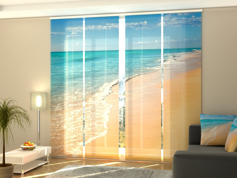 Sliding Panel Curtain Beach on Canary islands - Wellmira