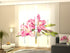Sliding Panel Curtain Big Pink Lilies - Wellmira