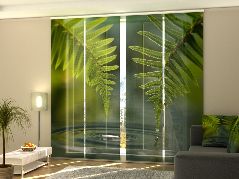 Ensemble de 4 Panneaux Fougère