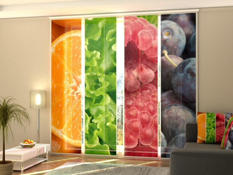 Juego de 4 paneles Frescura 1