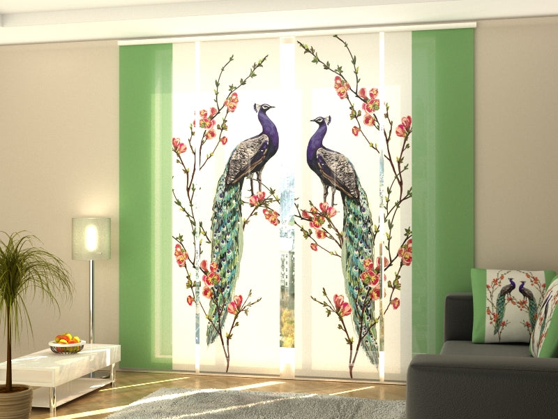 Ensemble de 4 Panneaux Jardin d'Eden