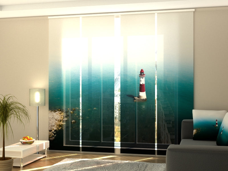 Ensemble de 4 phares à panneaux