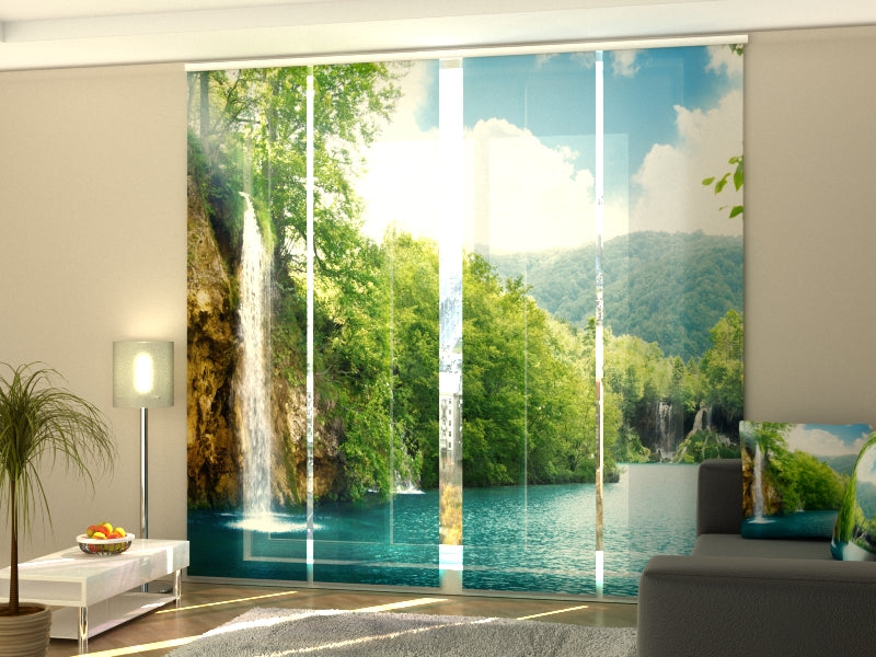 Set of 4 Panel Paradise Place