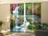 Set of 4 Panel Paradise Waterfalls