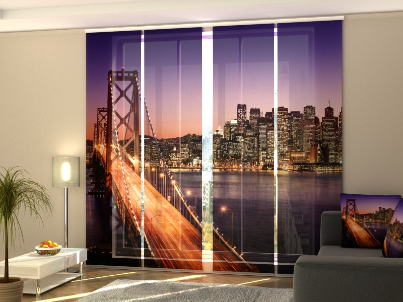 Set of 4 Panel San Francisco