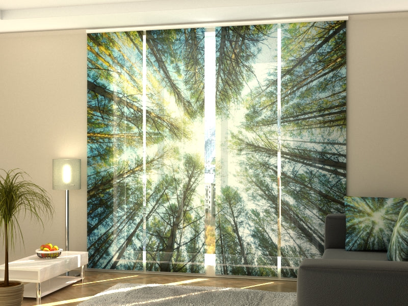 Set of 4 Panel Treetops