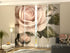 Sliding Panel Curtain Beautiful Rose with Buds - Wellmira