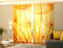 Set of 4 Panel Curtains Golden Dandelion - Wellmira