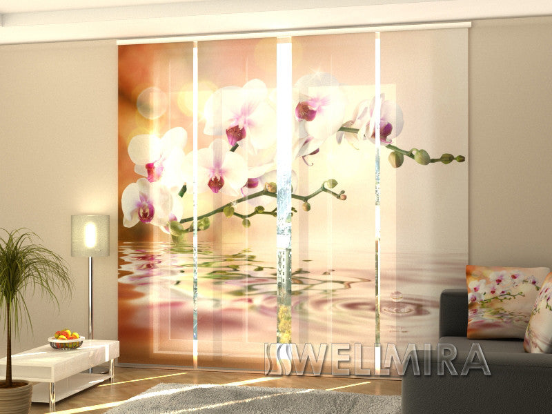 Set of 4 Panel Curtains Perfect Orchid - Wellmira