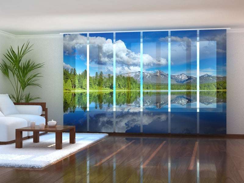 Juego de 6 paneles de cortinas Beautiful Altai