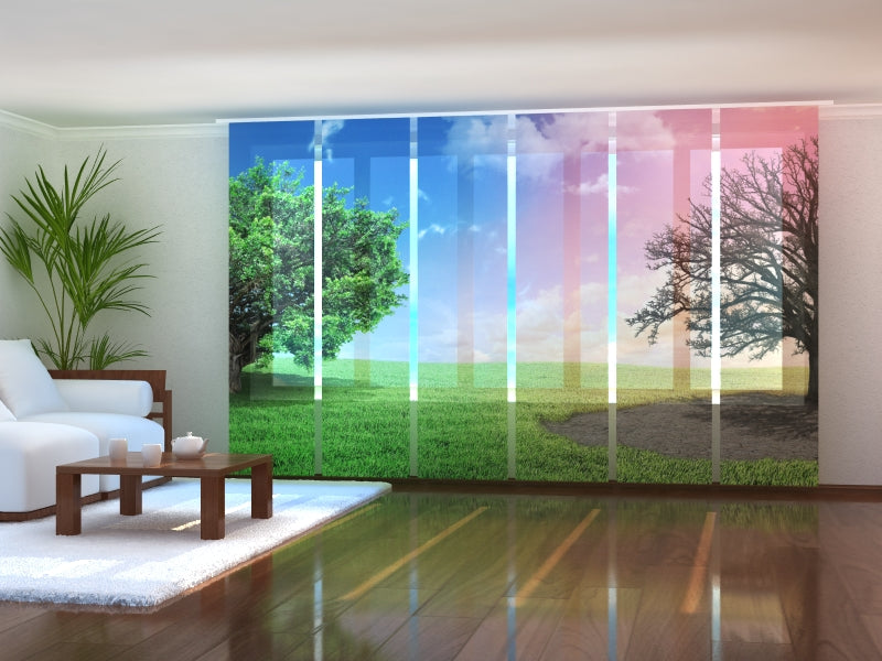 Set of 6 Panel Curtains Changes