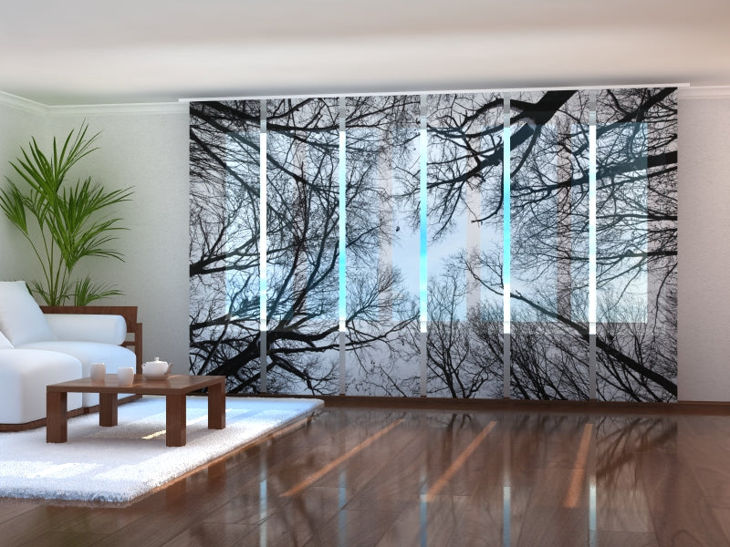 Set of 6 Panel Curtains February sky 2