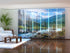 Set of 6 Panel Curtains Mistaya River