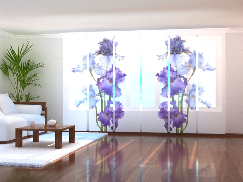 Set of 6 Panel Curtains Spring Breeze